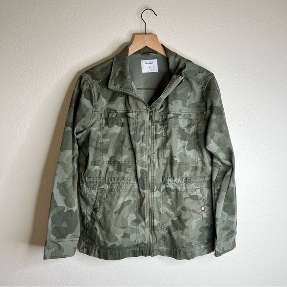 Old Navy Camo Jacket Medium - Picture 1 of 4